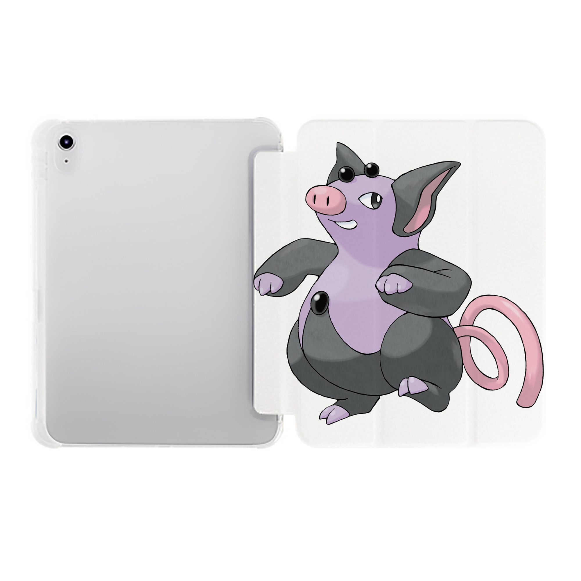（画像用） ポケットモンスター Pokémon IPad ケース ペン収納付き 三つ折りスタンド PUレザー×シリコン 対応機種9.5/10.5/10.9インチ